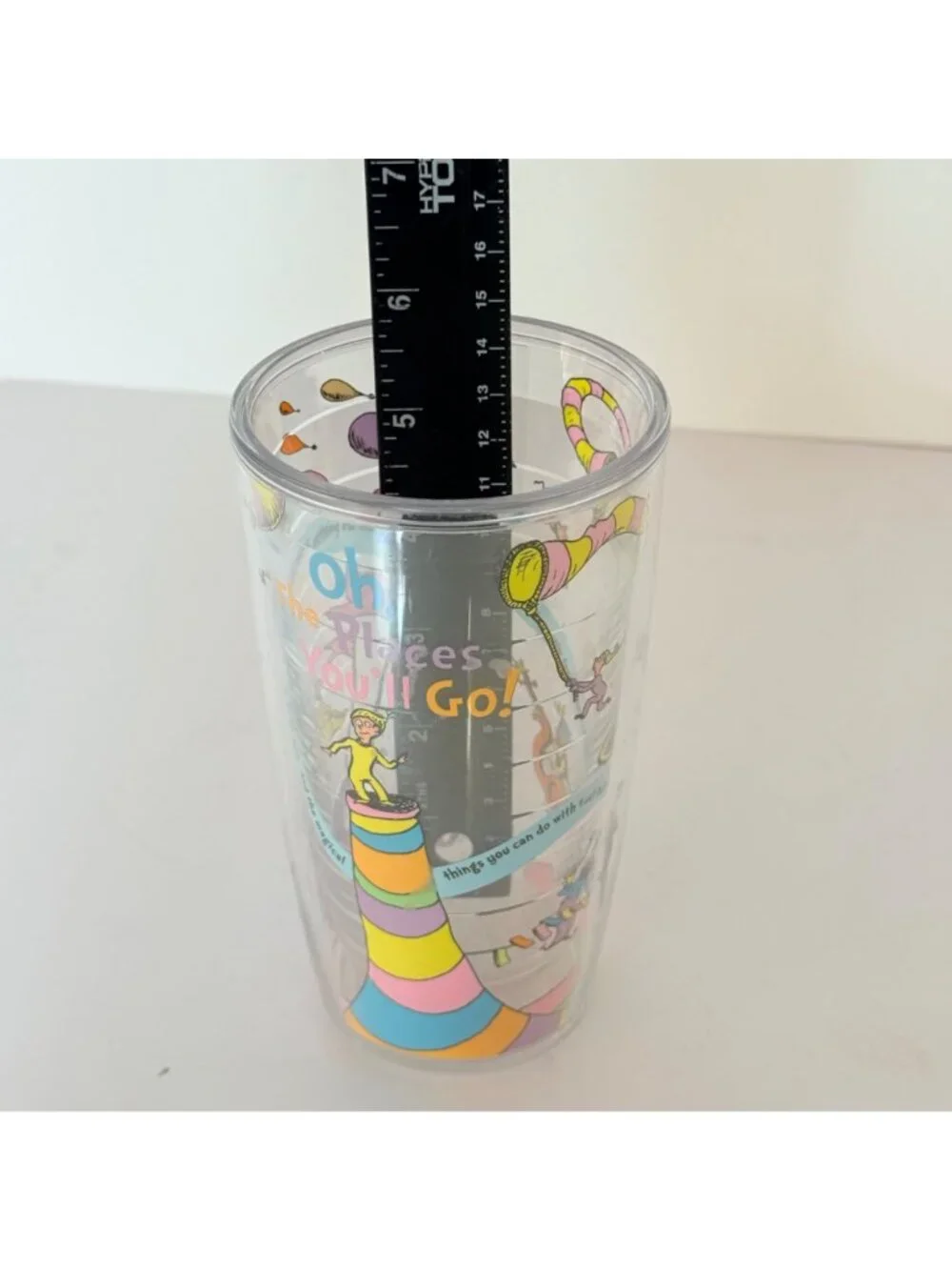 Dr Seuss Tervis Tumbler Cup Inspirational Places Youll Go 16 Oz Insulated USA